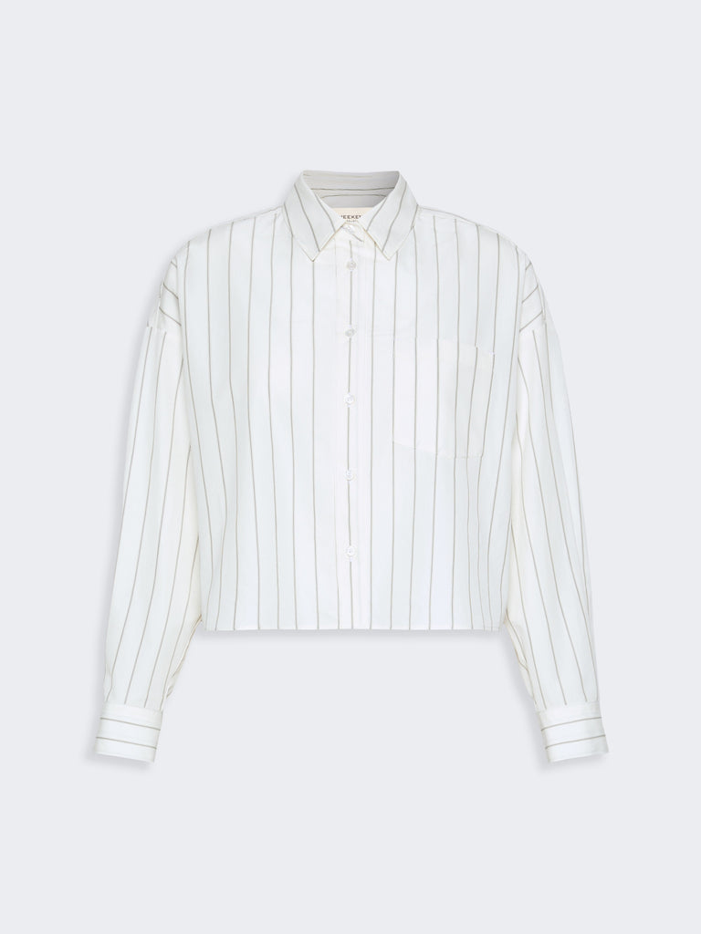 max mara cotton shirt with a contrasting back