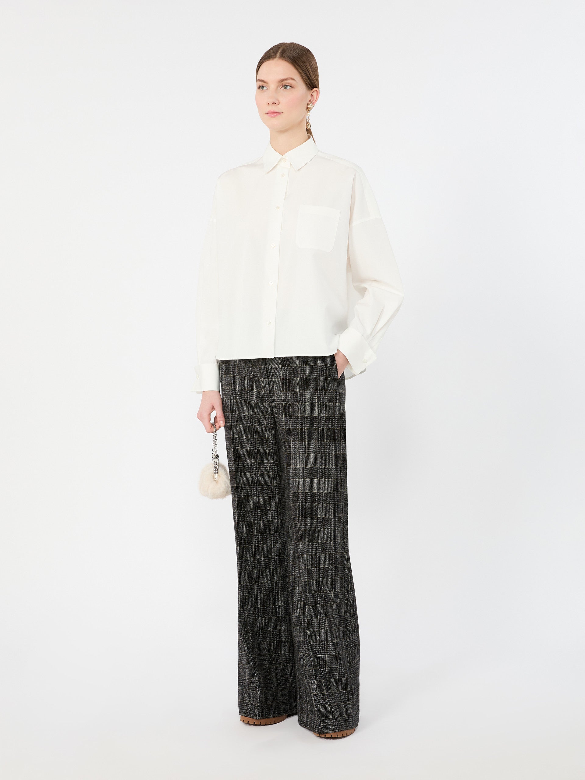 max mara cotton poplin shirt for women
