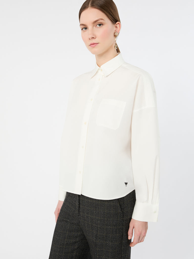 max mara cotton poplin shirt