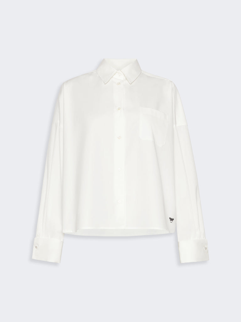 max mara cotton poplin shirt