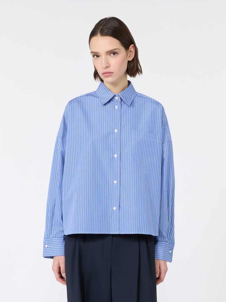 max mara cotton poplin shirt