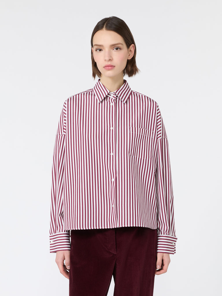 max mara cotton poplin shirt