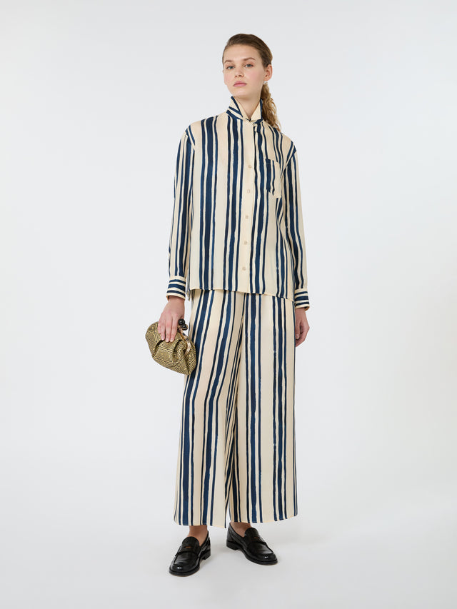 max mara printed silk shirt for women