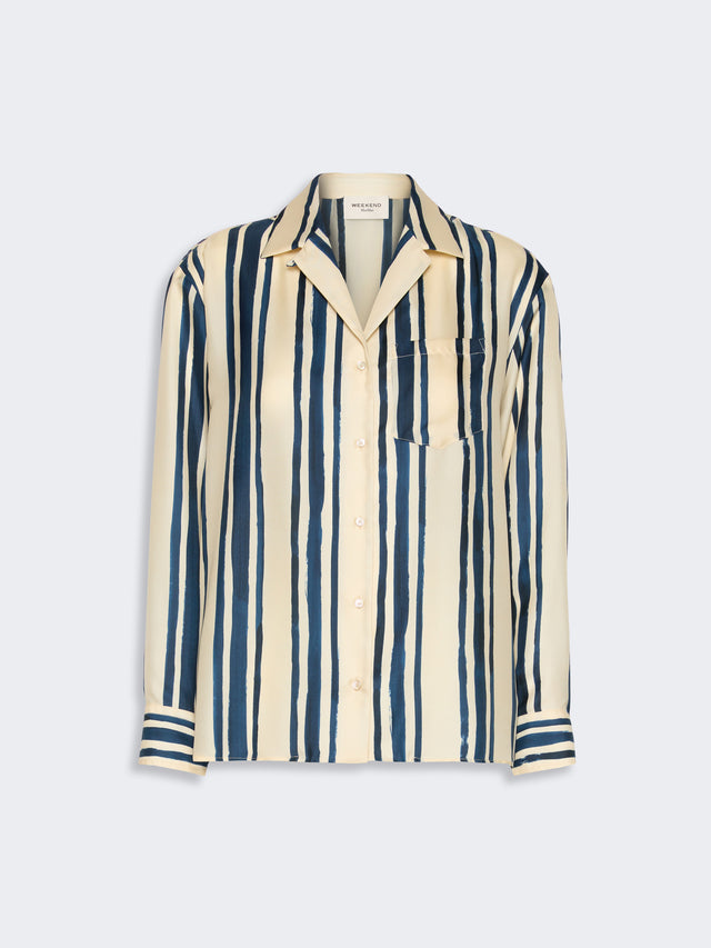 max mara printed silk shirt for women