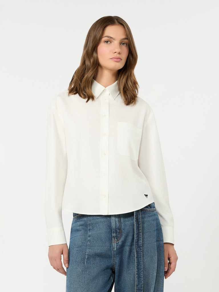 max mara cotton oxford shirt