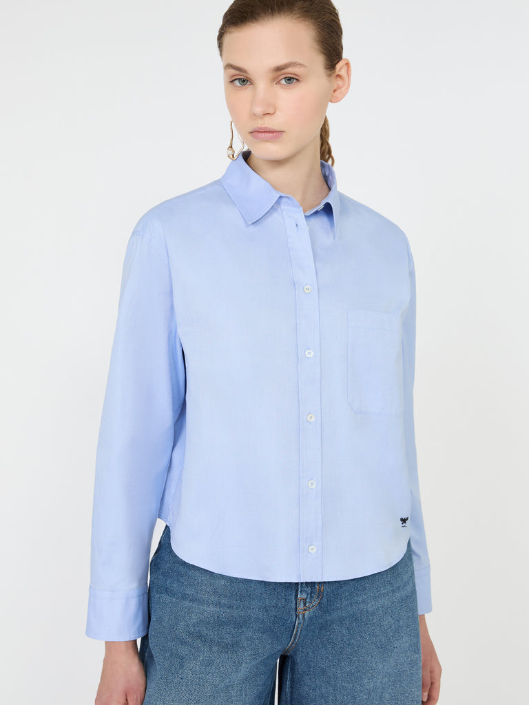 max mara cotton oxford shirt
