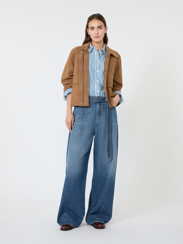 max mara cotton poplin shirt for women