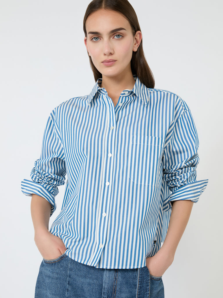 max mara cotton poplin shirt