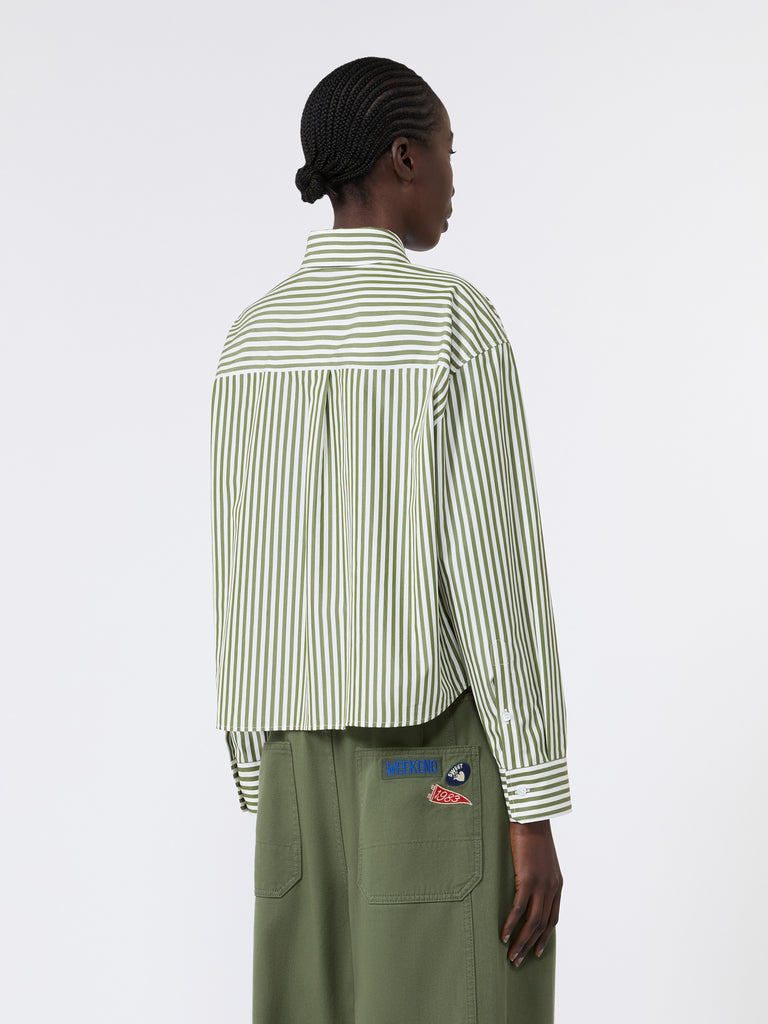 max mara cotton poplin shirt