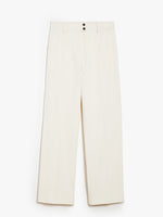 Cotton gabardine trousers