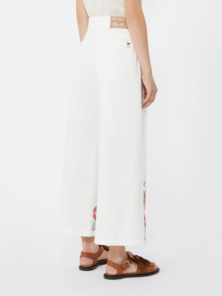 max mara cotton bull trousers