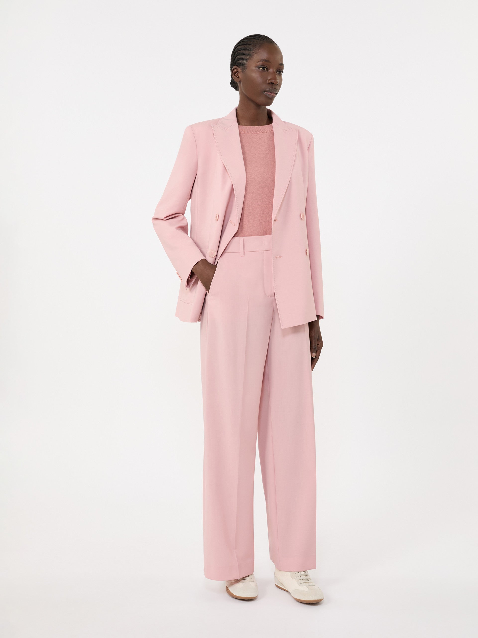max mara woollen cloth palazzo trousers for women