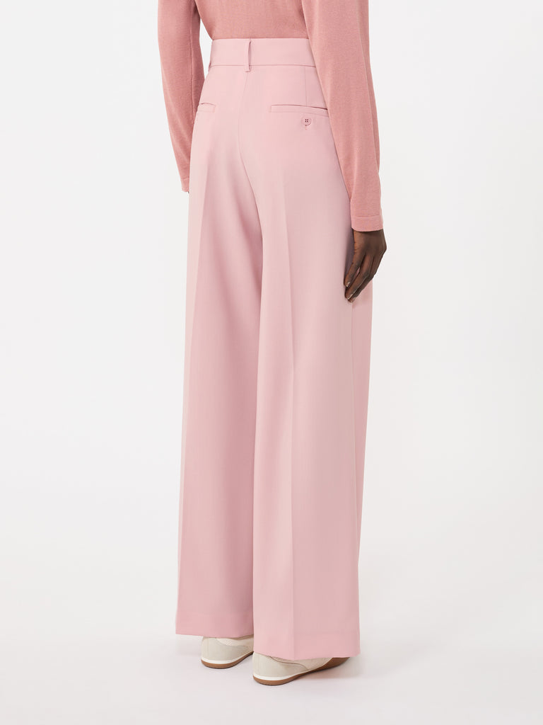 max mara woollen cloth palazzo trousers