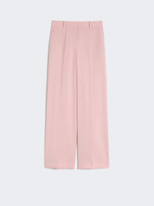 Woollen Cloth Palazzo Trousers for Women - Antique Rose - Max Mara UAE