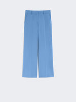 Woollen cloth palazzo trousers