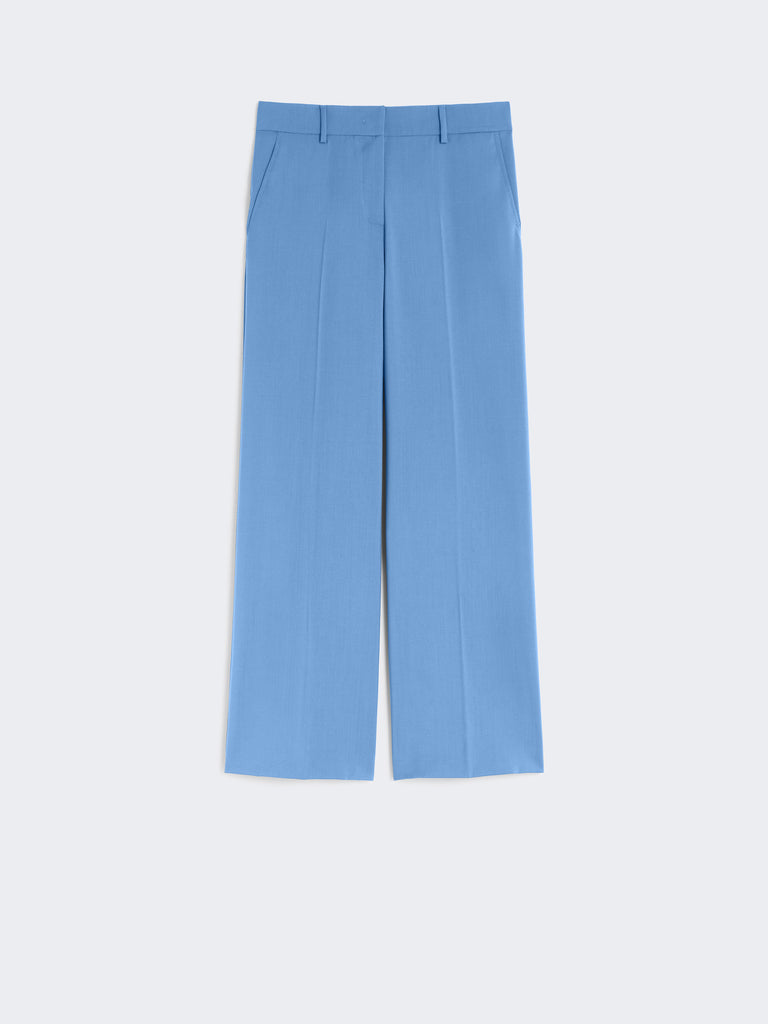 max mara woollen cloth palazzo trousers