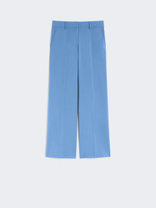 Woollen cloth palazzo trousers
