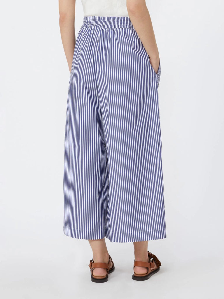 max mara cropped cotton poplin trousers