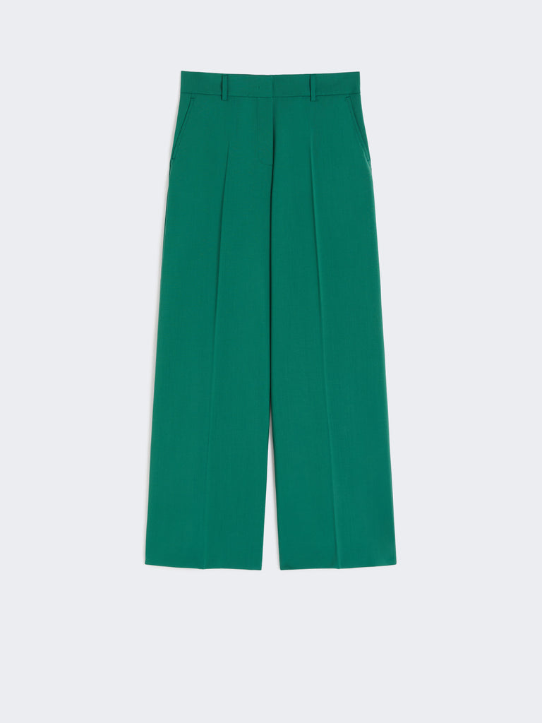 max mara wool palazzo trousers