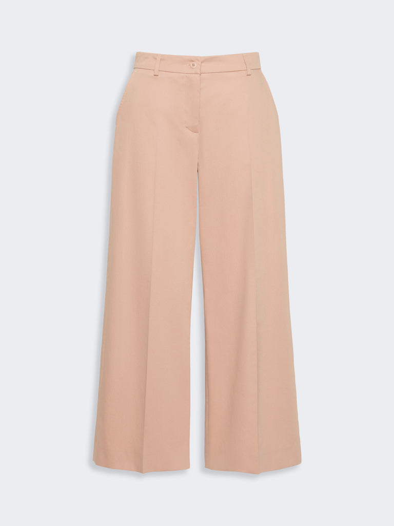 max mara cotton satin trousers