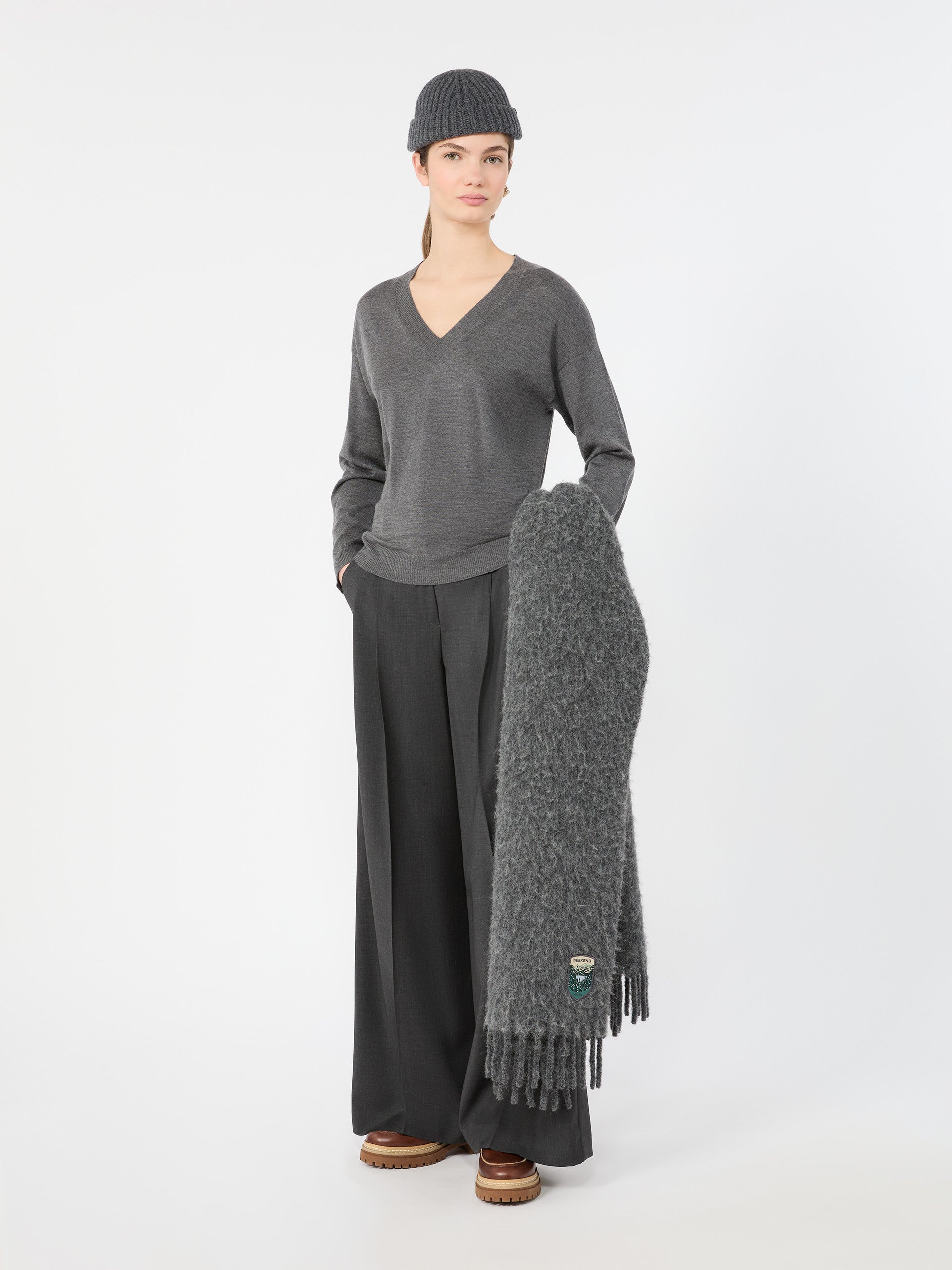 max mara woollen cloth trousers for women