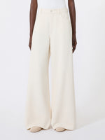 max mara cotton bull denim jeans for women