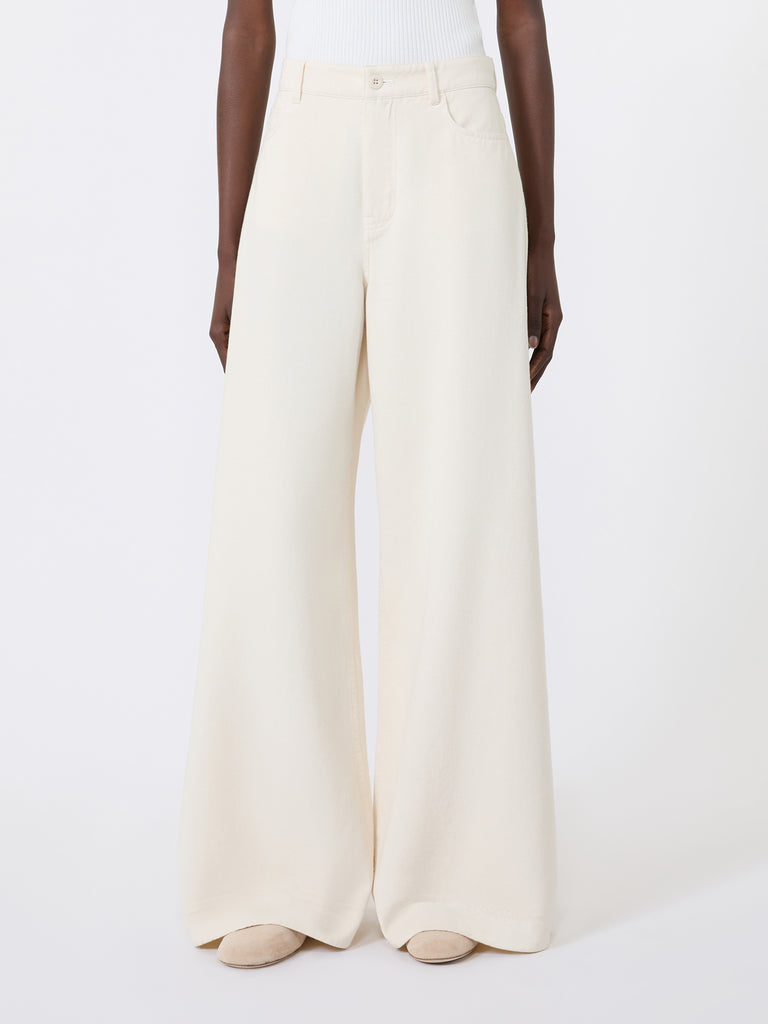 max mara cotton bull denim jeans