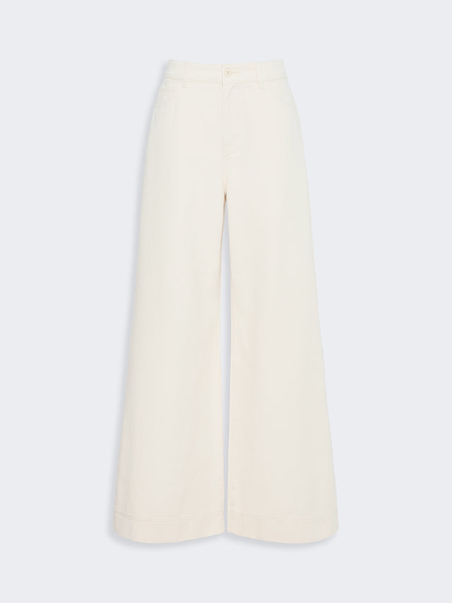 max mara cotton bull denim jeans for women