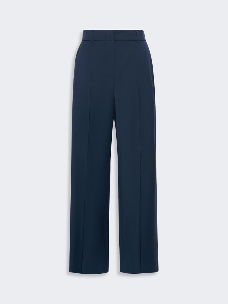 max mara stretch wool palazzo trousers
