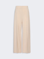 max mara stretch wool palazzo trousers for women
