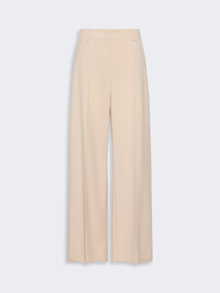 max mara stretch wool palazzo trousers