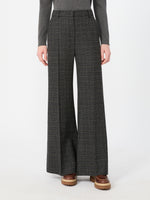 Batavia Wool Trousers for Women - Dark Grey - Max Mara UAE