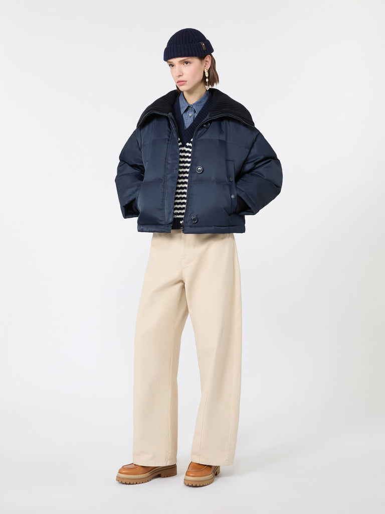 max mara cotton drill trousers