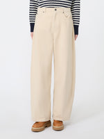 max mara cotton drill trousers for women