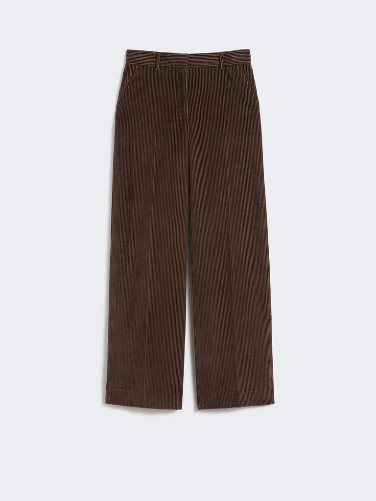 max mara wide-leg corduroy trousers