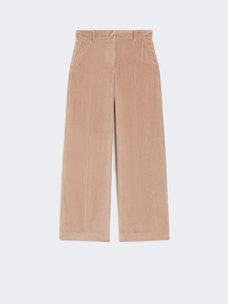 max mara wide-leg corduroy trousers