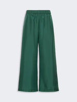 max mara cropped silk trousers for women