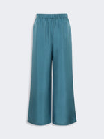 max mara cropped silk trousers for women