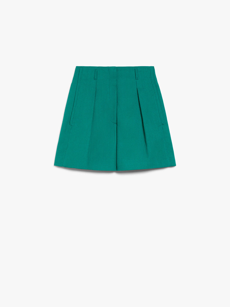 max mara cotton bermuda shorts