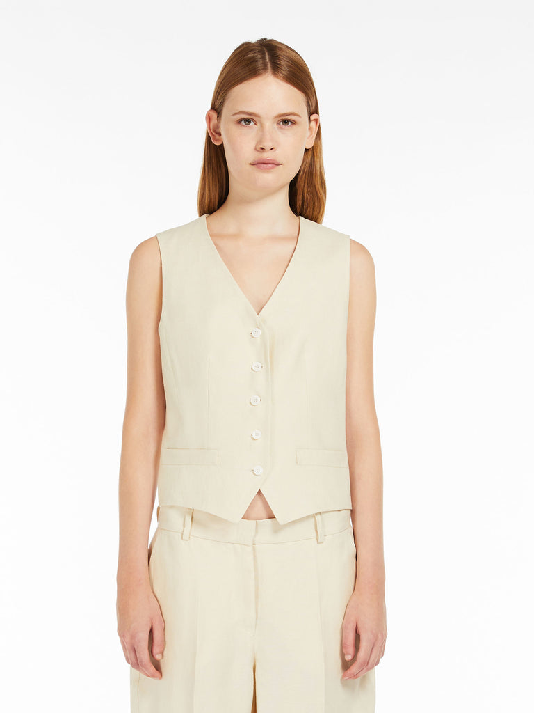 Linen waistcoat
