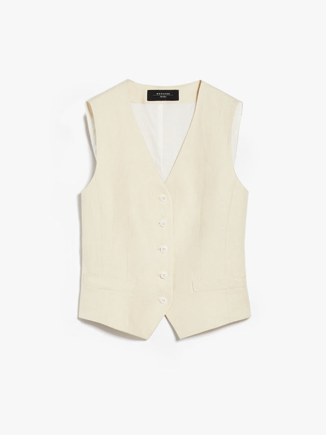 Linen waistcoat