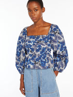 Cotton poplin top