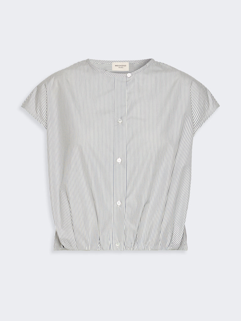 max mara cotton poplin crop top