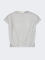 max mara cotton poplin crop top for women