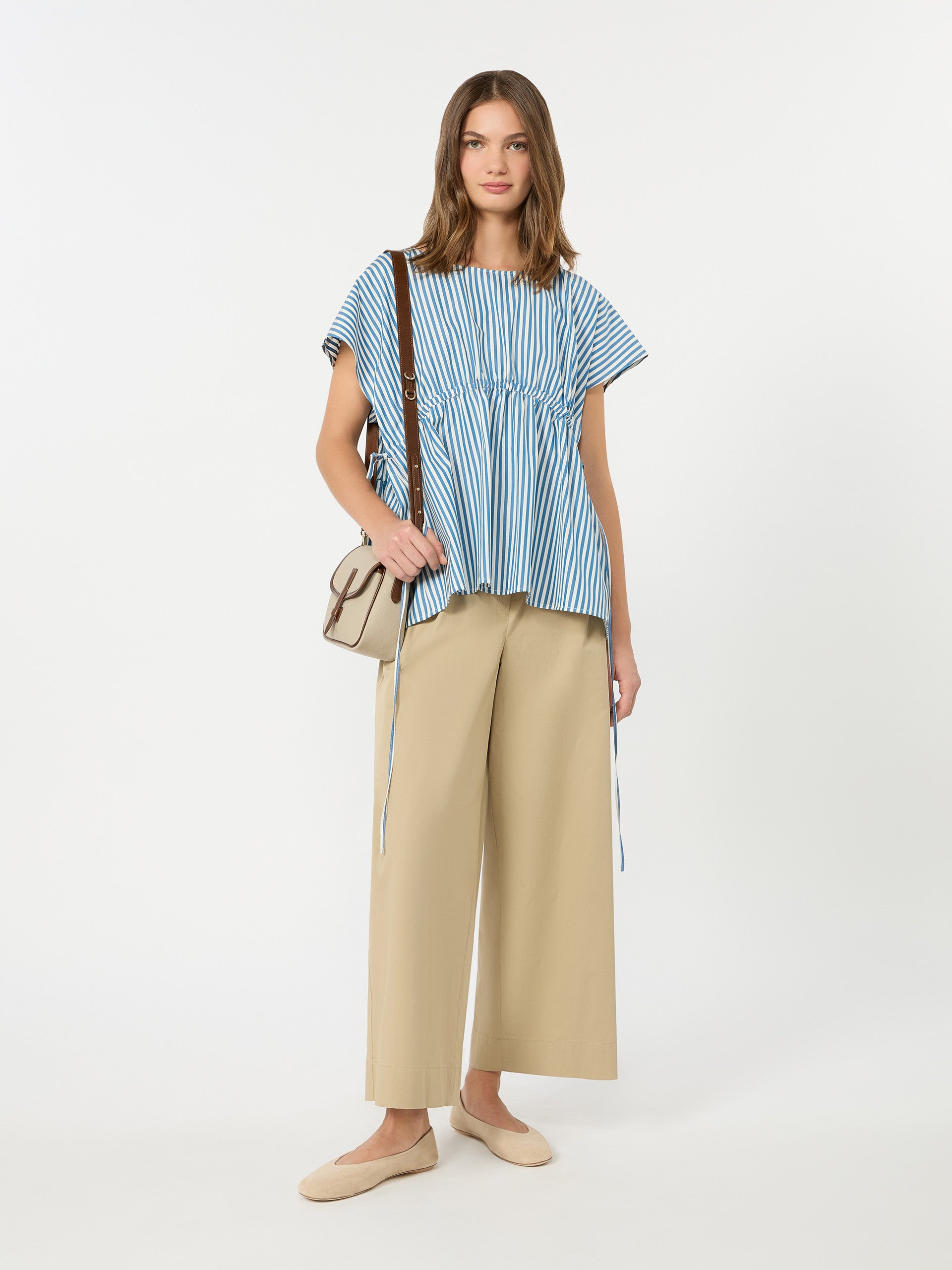 max mara cotton poplin blouse for women