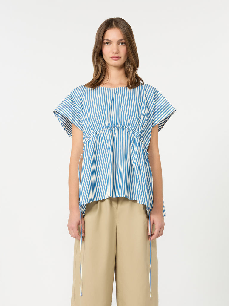max mara cotton poplin blouse