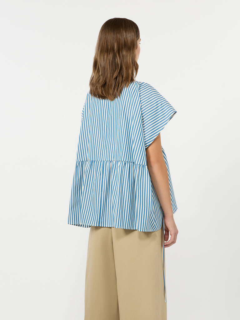 max mara cotton poplin blouse