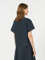 max mara cotton-blend taffeta blouse for women