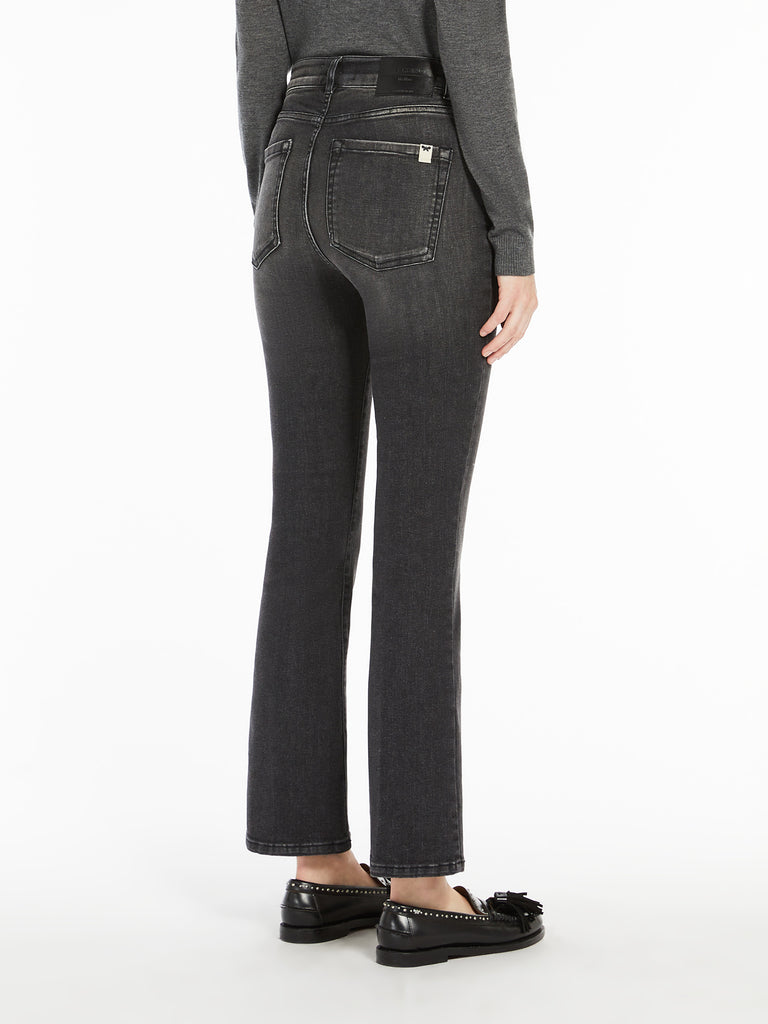 max mara stretch denim cropped jeans