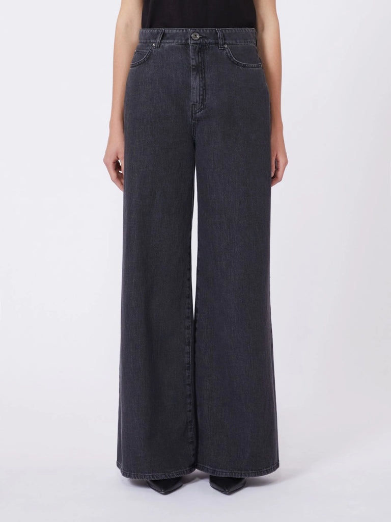 max mara soft cotton denim jeans